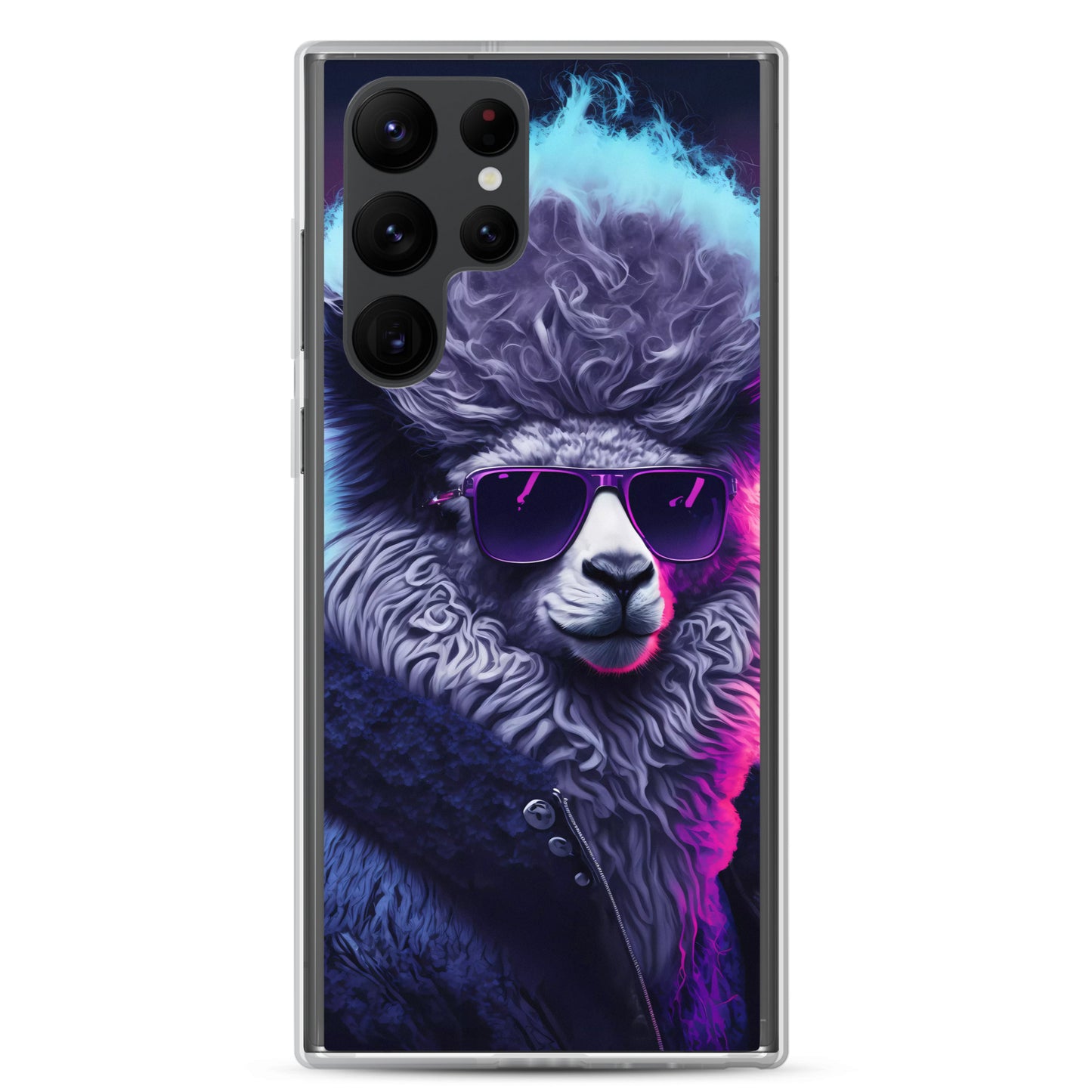 Samsung Case - Synthwave Punk Llama