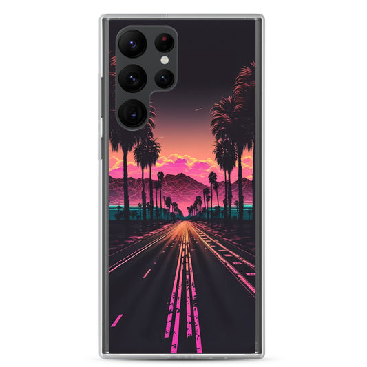 Samsung Case - Synthwave Highway