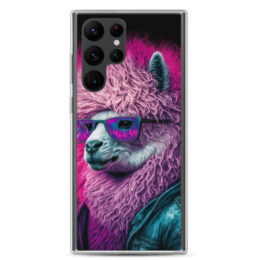 Samsung Case - Synthwave Smooth Llama