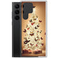 Samsung Case - Butterfly Christmas Tree