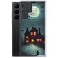 Samsung Case - Halloween Spooky House Under the Moon