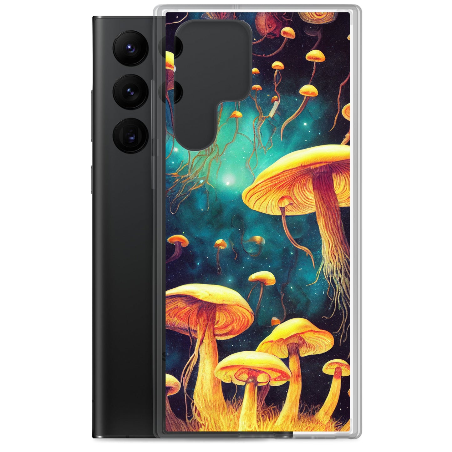 Samsung Phone Case - Mushrooms in Space