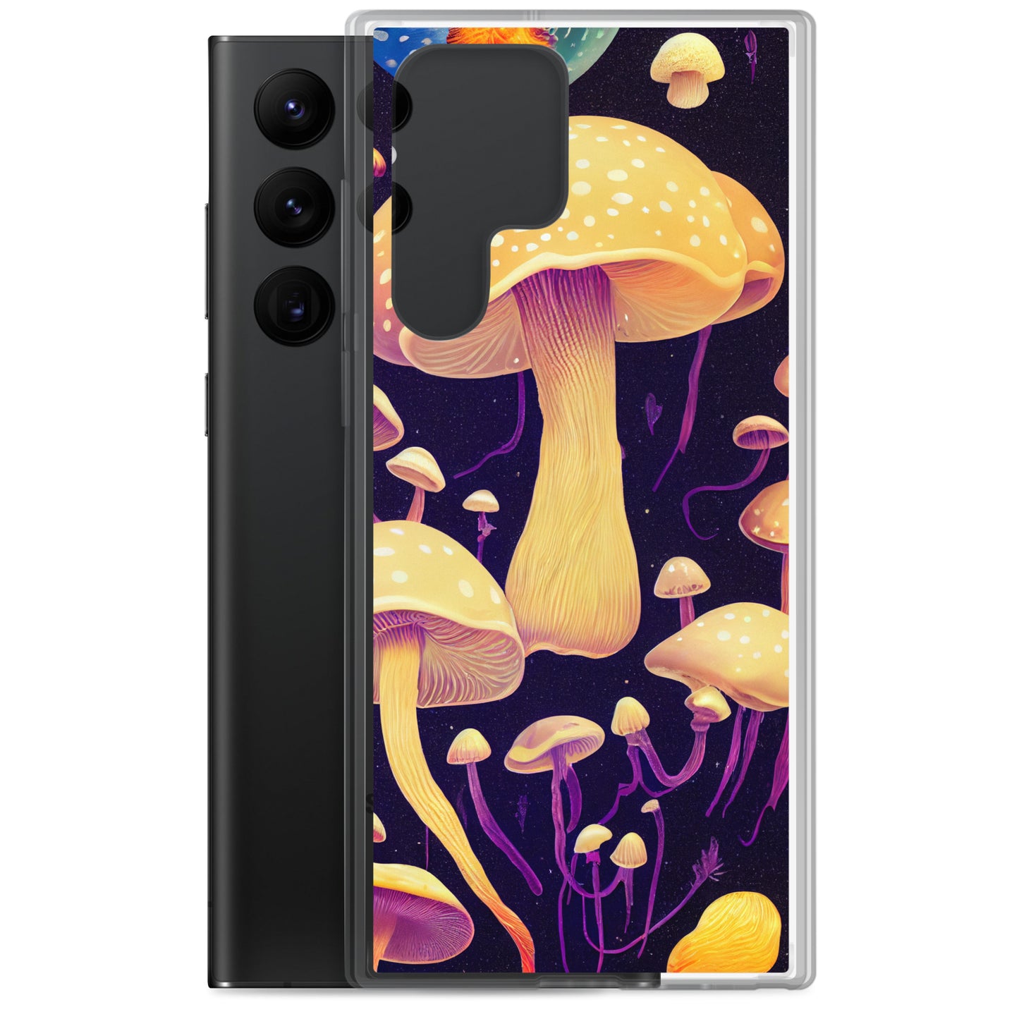 Samsung Phone Case - Mushrooms in Space