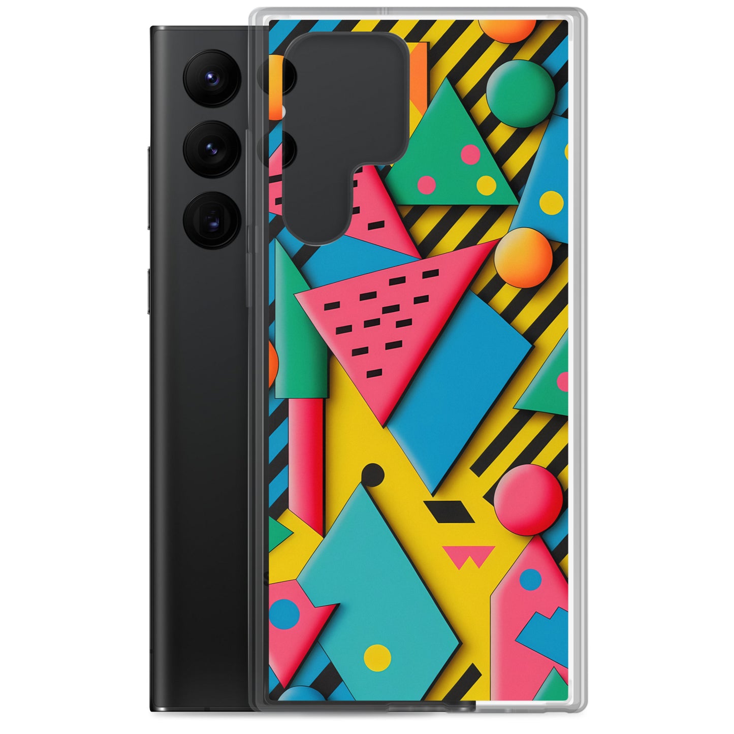 Samsung Case - 80s Dimensional Shapes