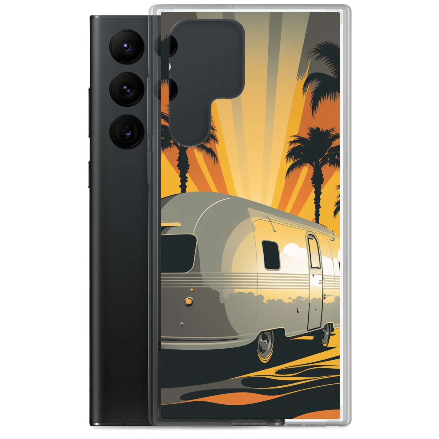 Samsung Case - Sunset Rays and Camper