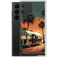 Samsung Case - Silver Beach Camper