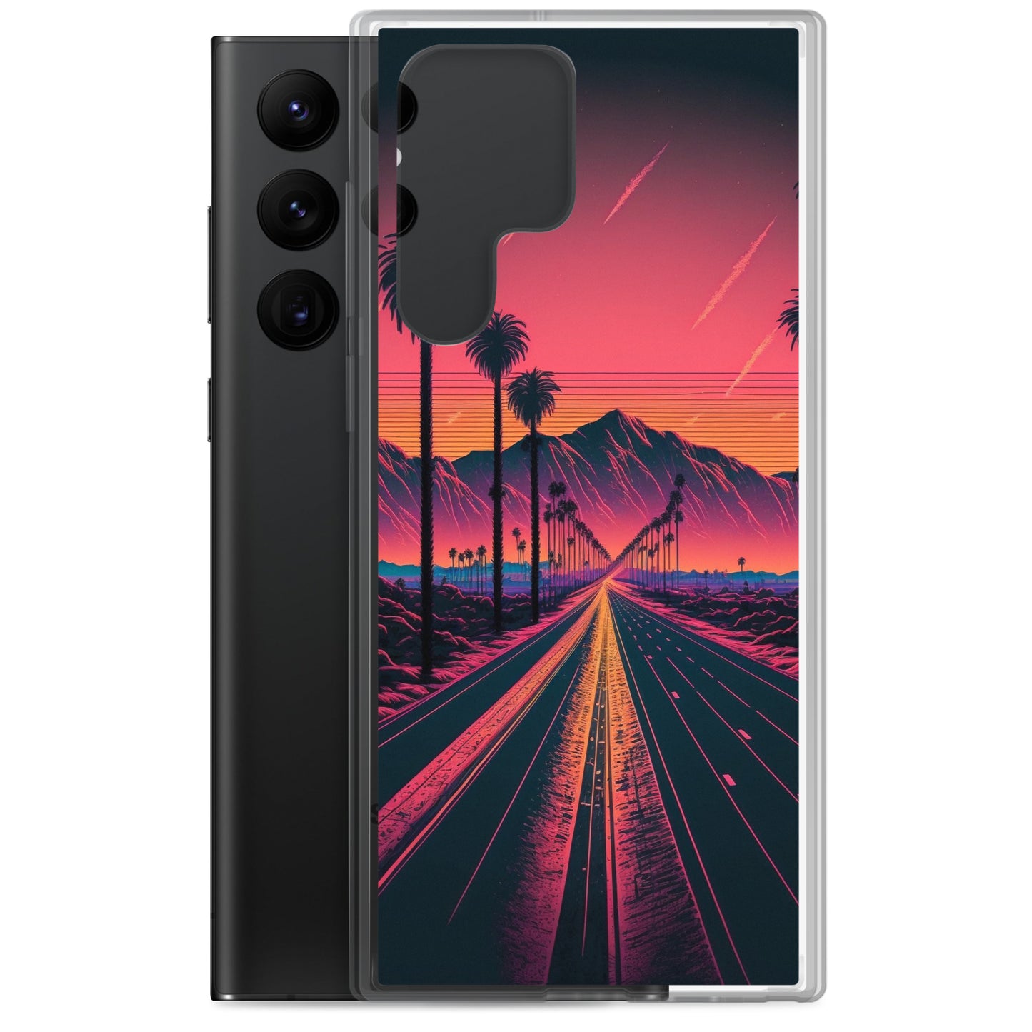 Samsung Case - Synthwave Desert Highway