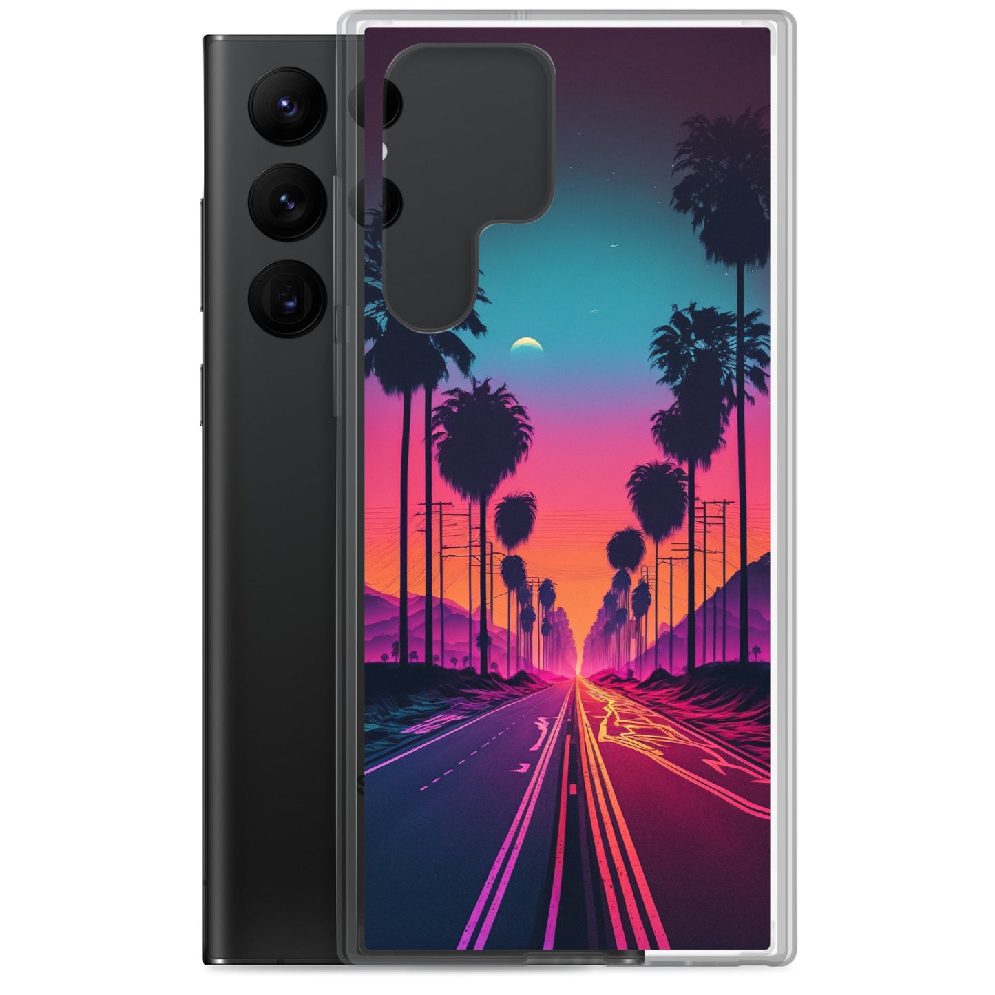 Samsung Case - Synthwave Highway West