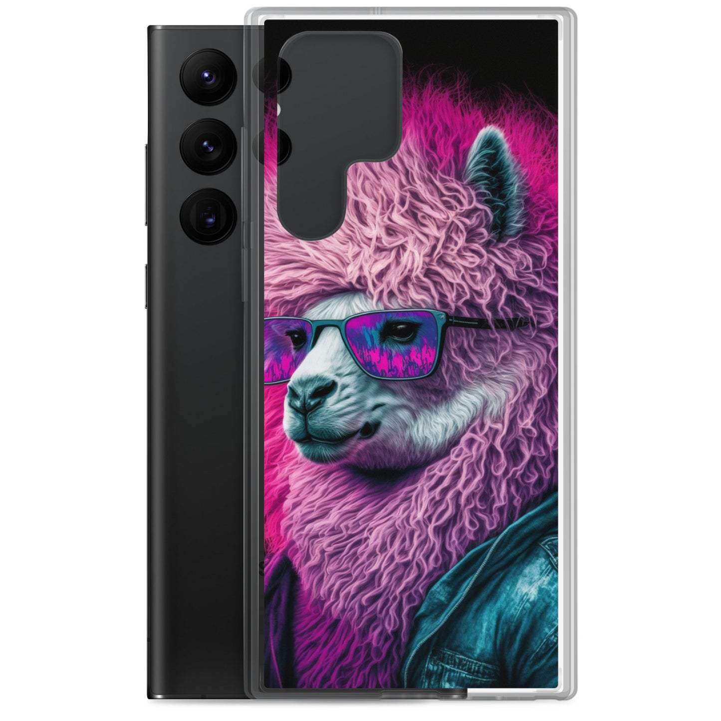 Samsung Case - Synthwave Smooth Llama